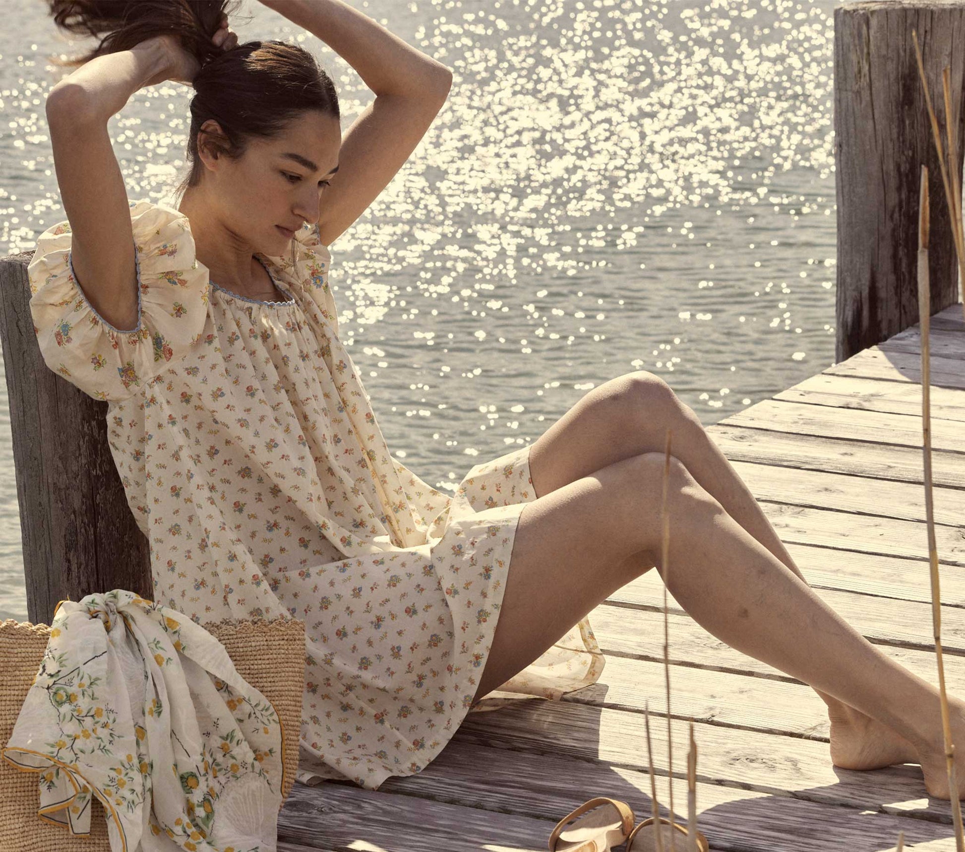 HMD -- TWIG DRESS -- DILYS POSY view 1
