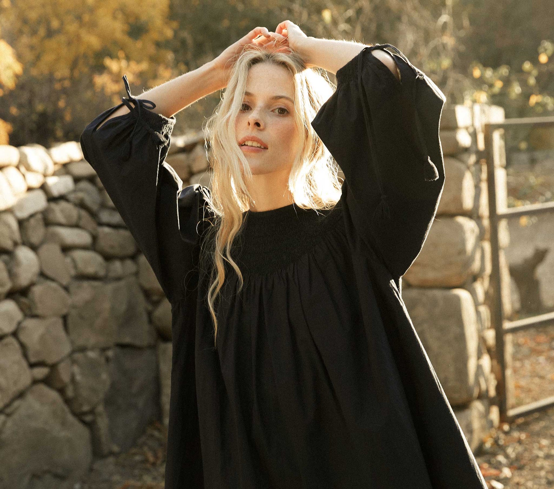 HMD -- THEDA DRESS -- BLACK view 2
