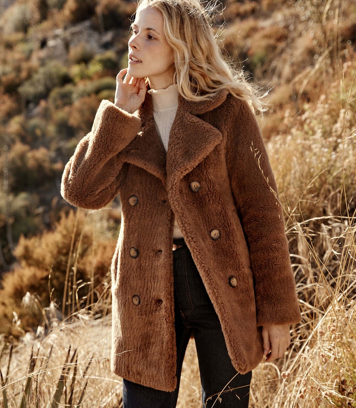 HMD -- VALLEY COAT -- BROWN AMBER