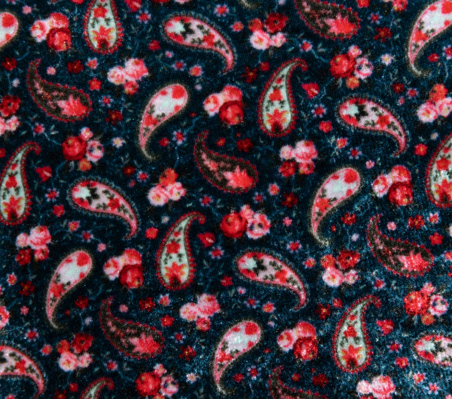 HMD -- MARIN DRESS -- TEAL CANTERBURY PAISLEY