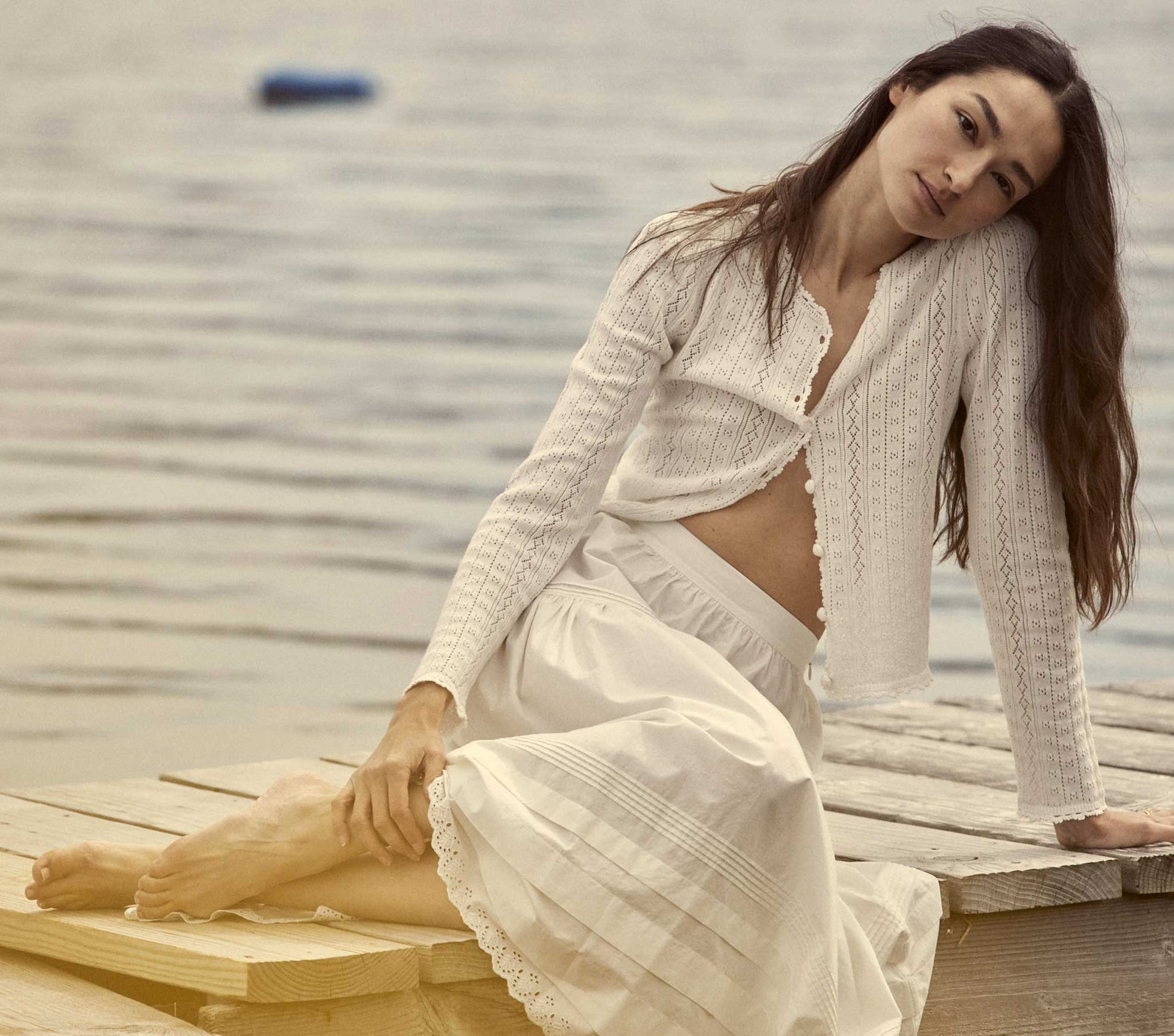 HMD -- VERSE CARDIGAN -- WHITE view 1
