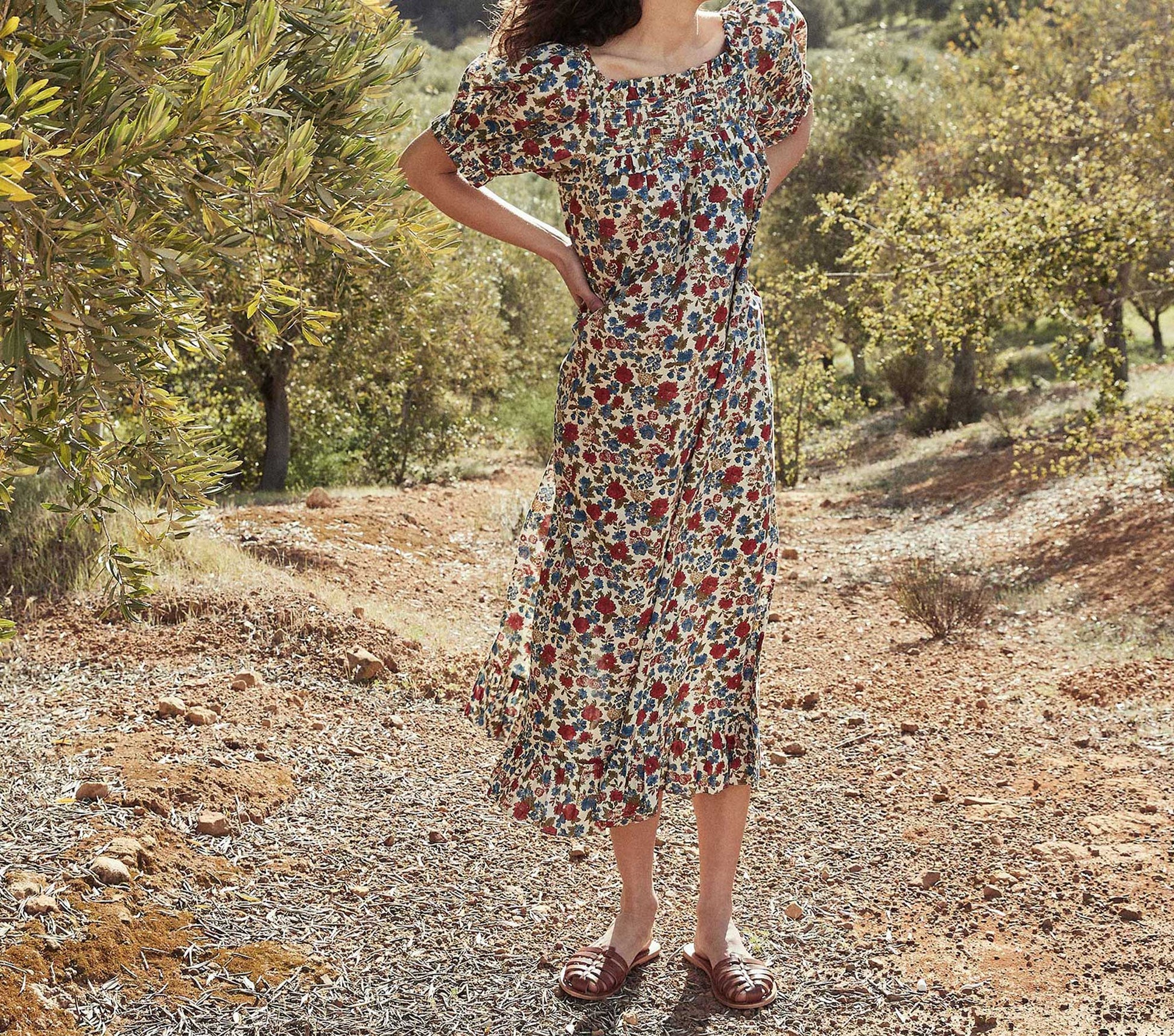 HMD -- VILLETTE DRESS -- LYDDEN GARDEN view 1
