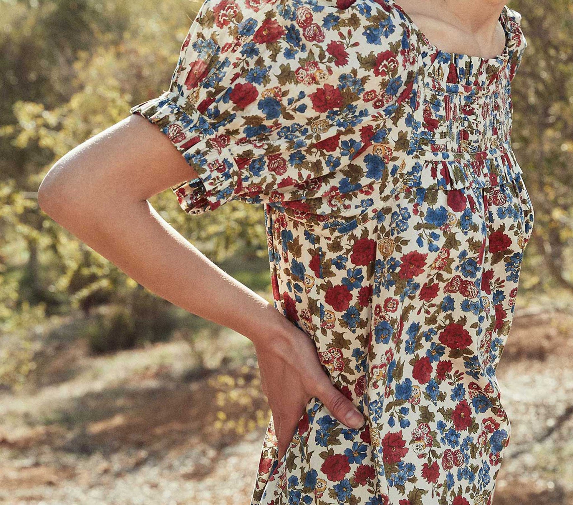 HMD -- VILLETTE DRESS -- LYDDEN GARDEN view 3
