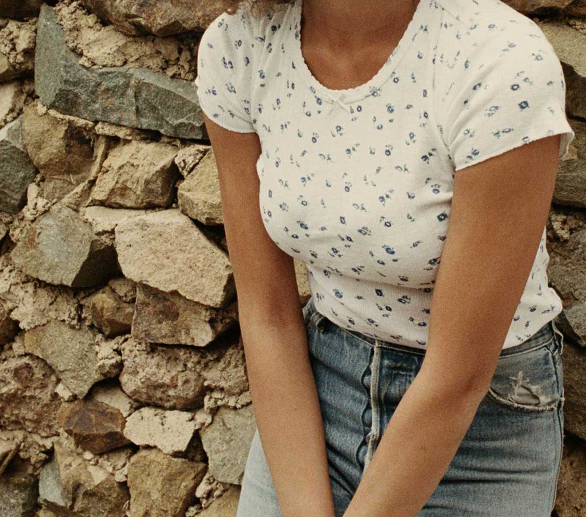 HMD -- VIVI TEE -- BLUE SWEETPEA view 1
