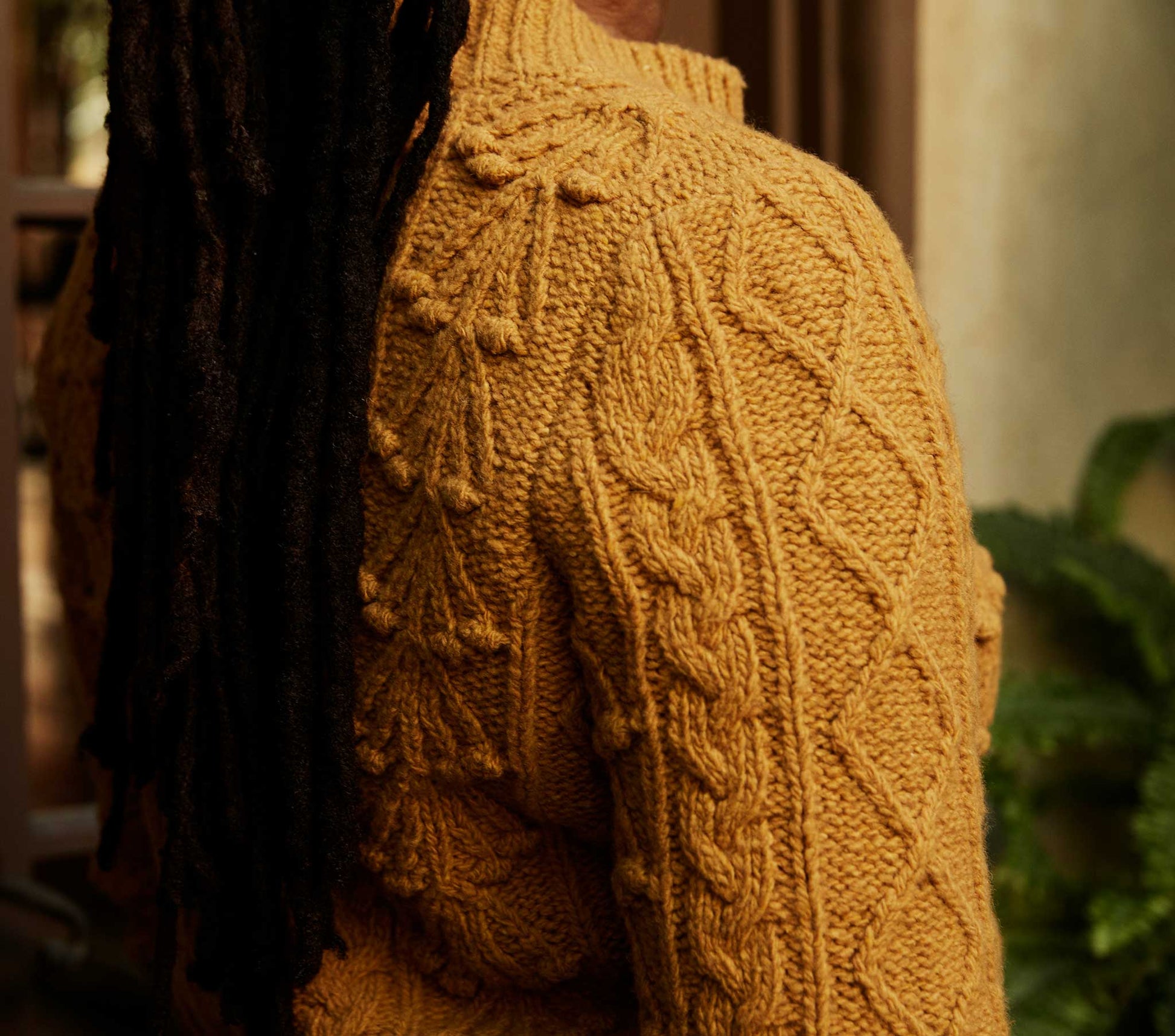 HMD -- VERONA CARDIGAN SWEATER -- MUSTARD view 5
