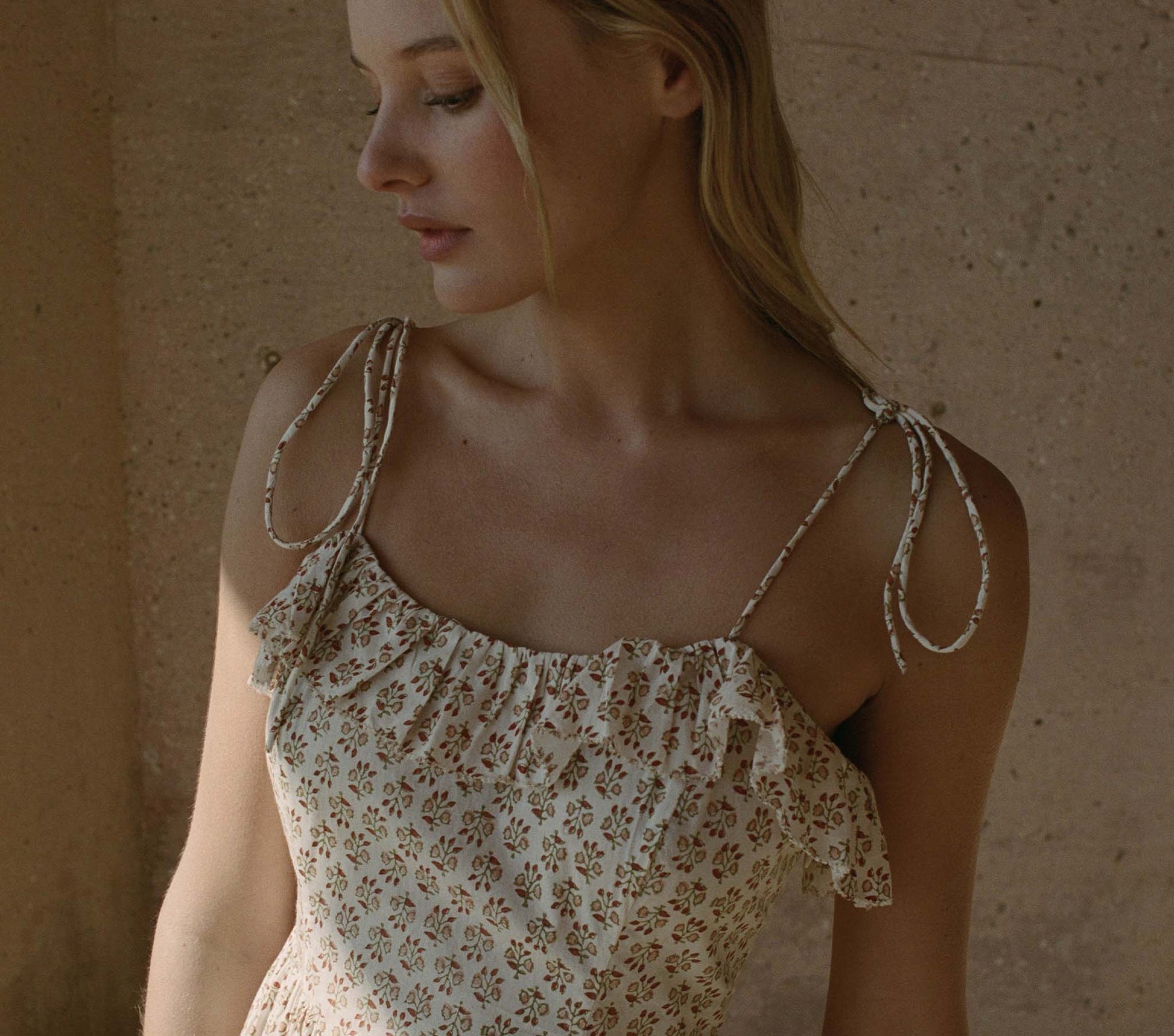 HMD -- WENDELIN DRESS -- SPRING ELDERBERRY FLORAL view 6
