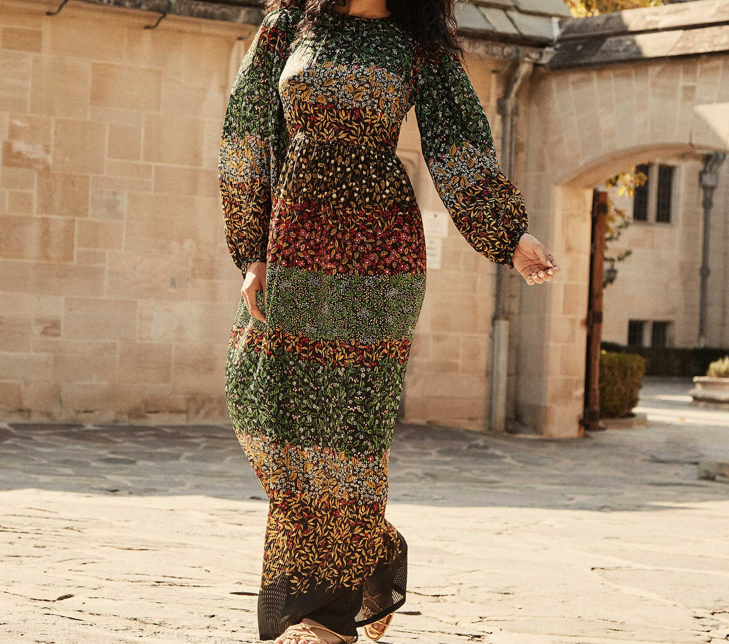 HMD -- WILLOW DRESS -- AUTUMN KALEIDOSCOPE