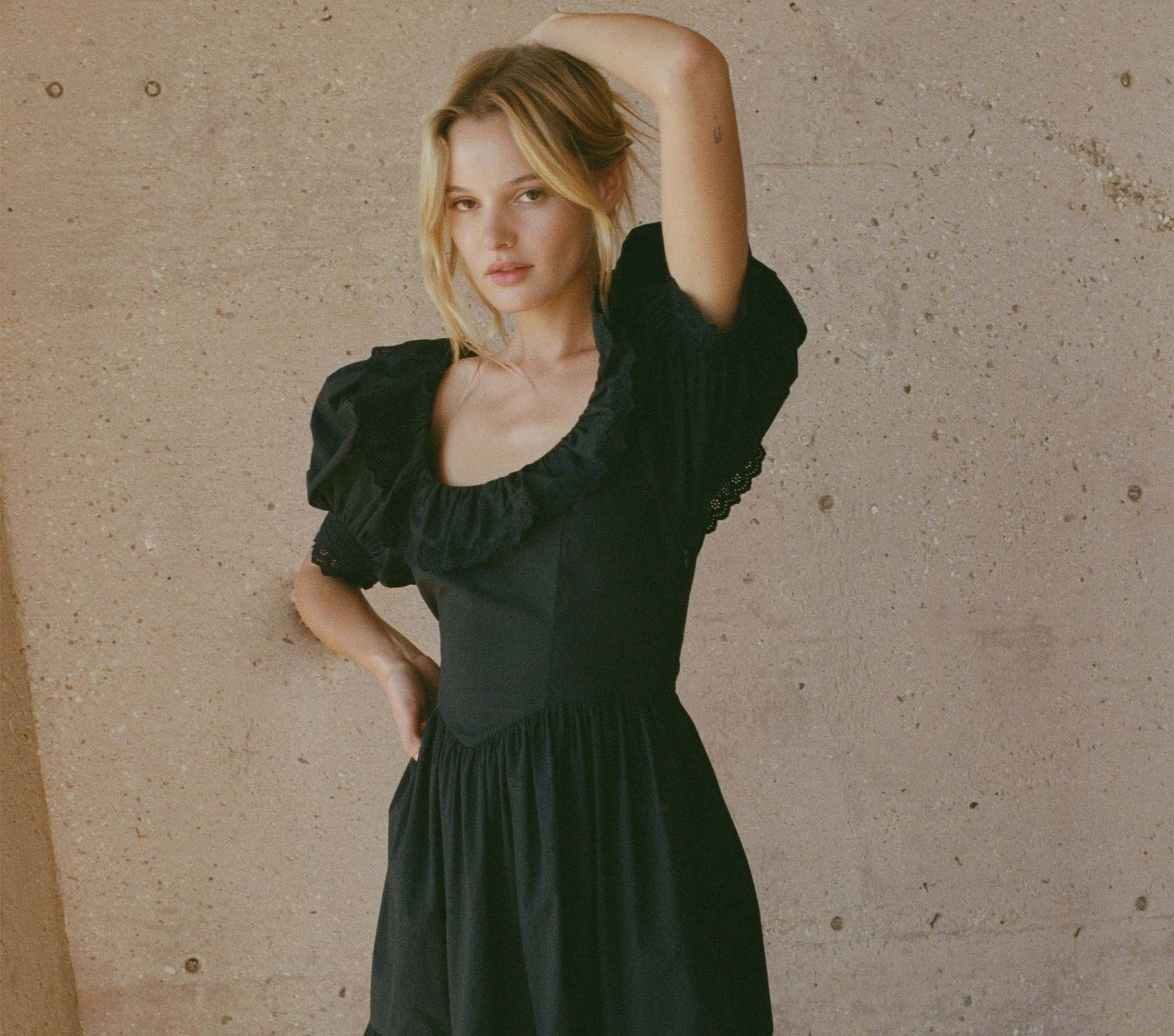 HMD -- WINNIE DRESS -- BLACK view 2
