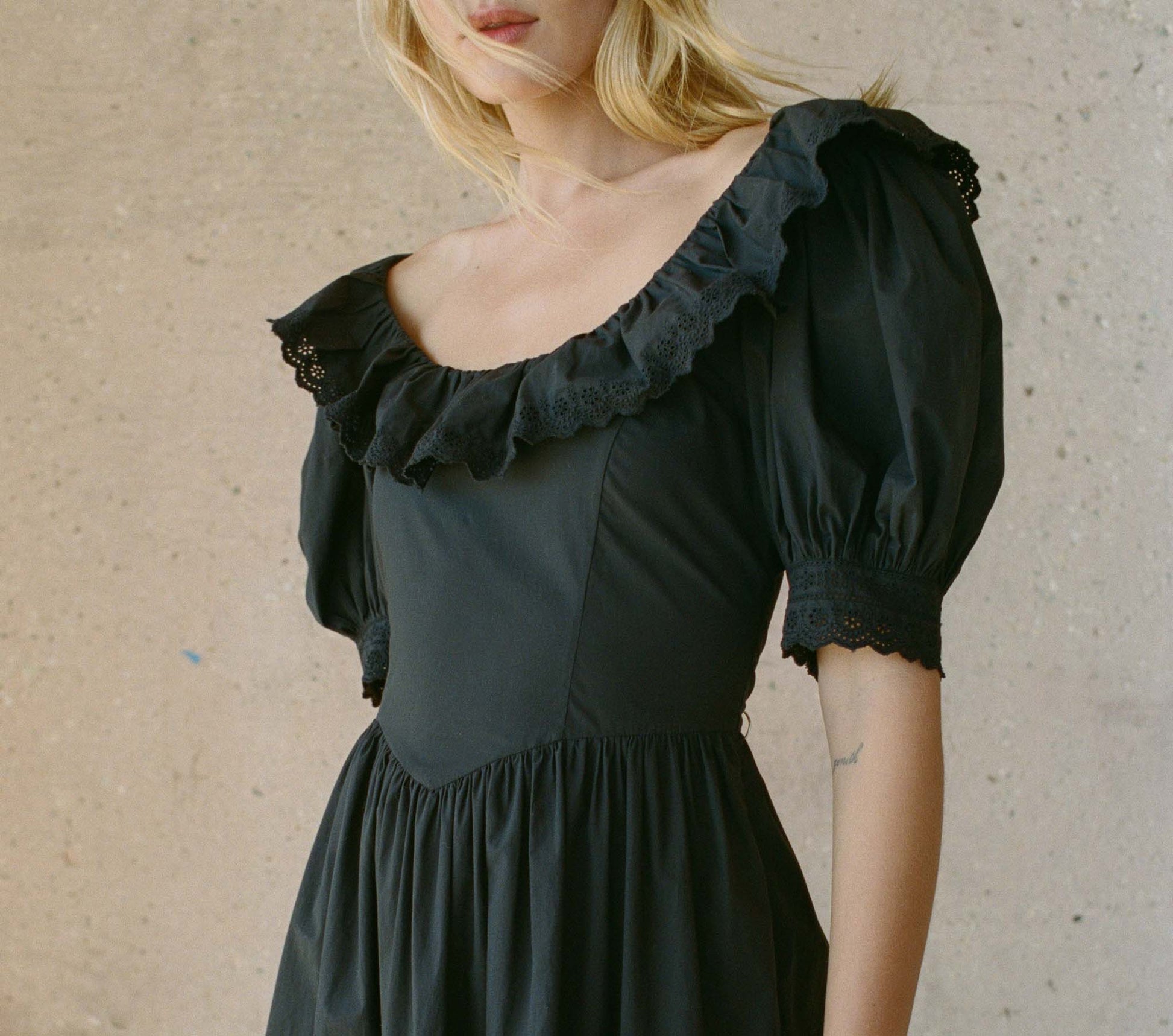 HMD -- WINNIE DRESS -- BLACK view 7

