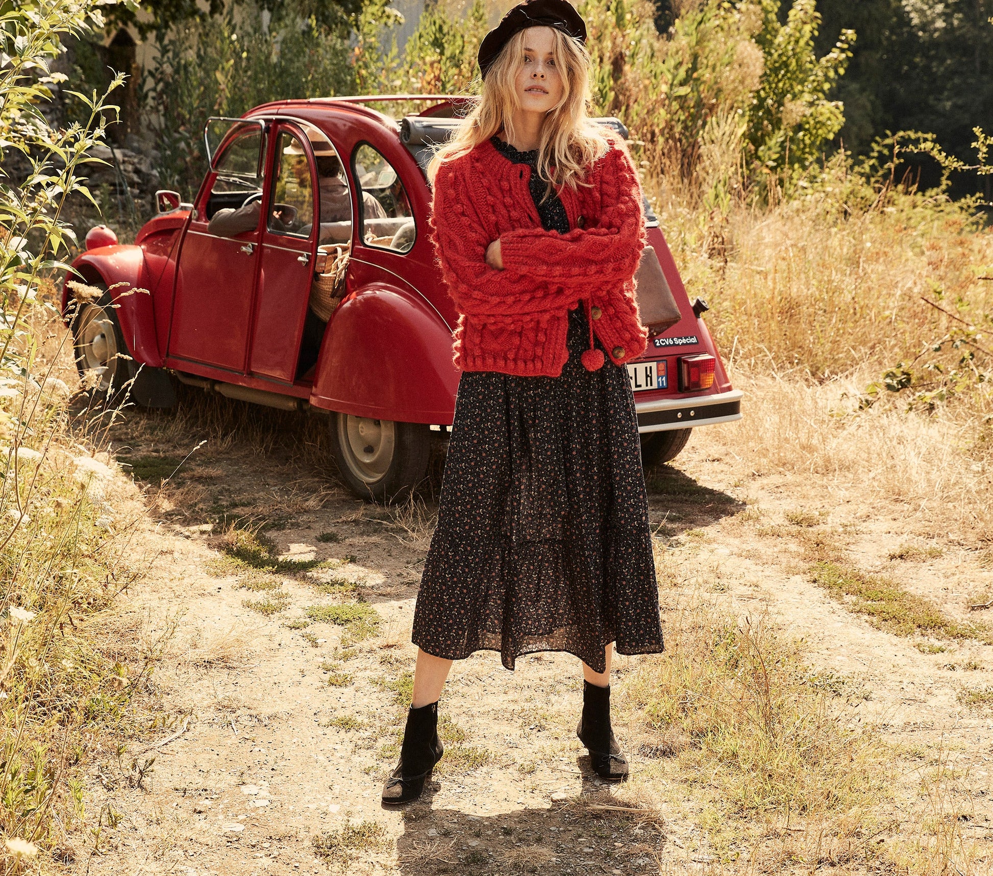 HMD -- WHISPER DRESS -- BLACK MARFA PAISLEY view 10
