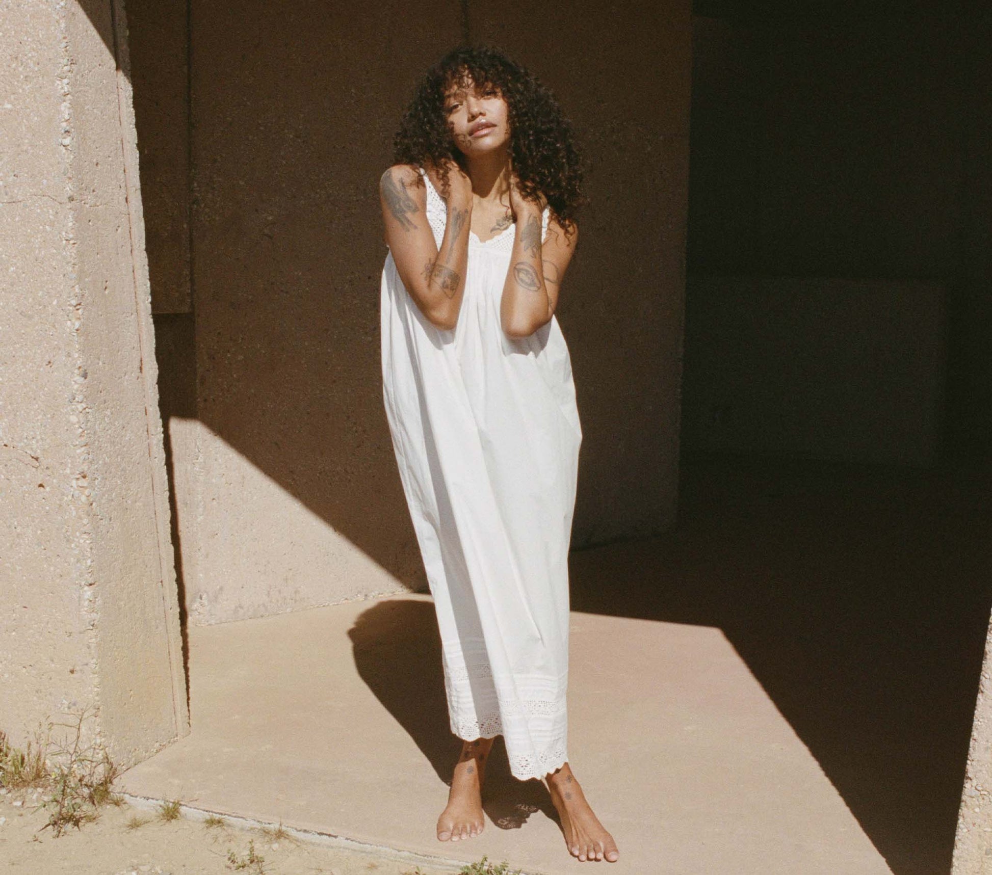 HMD -- YSELDA DRESS -- SALT view 2
