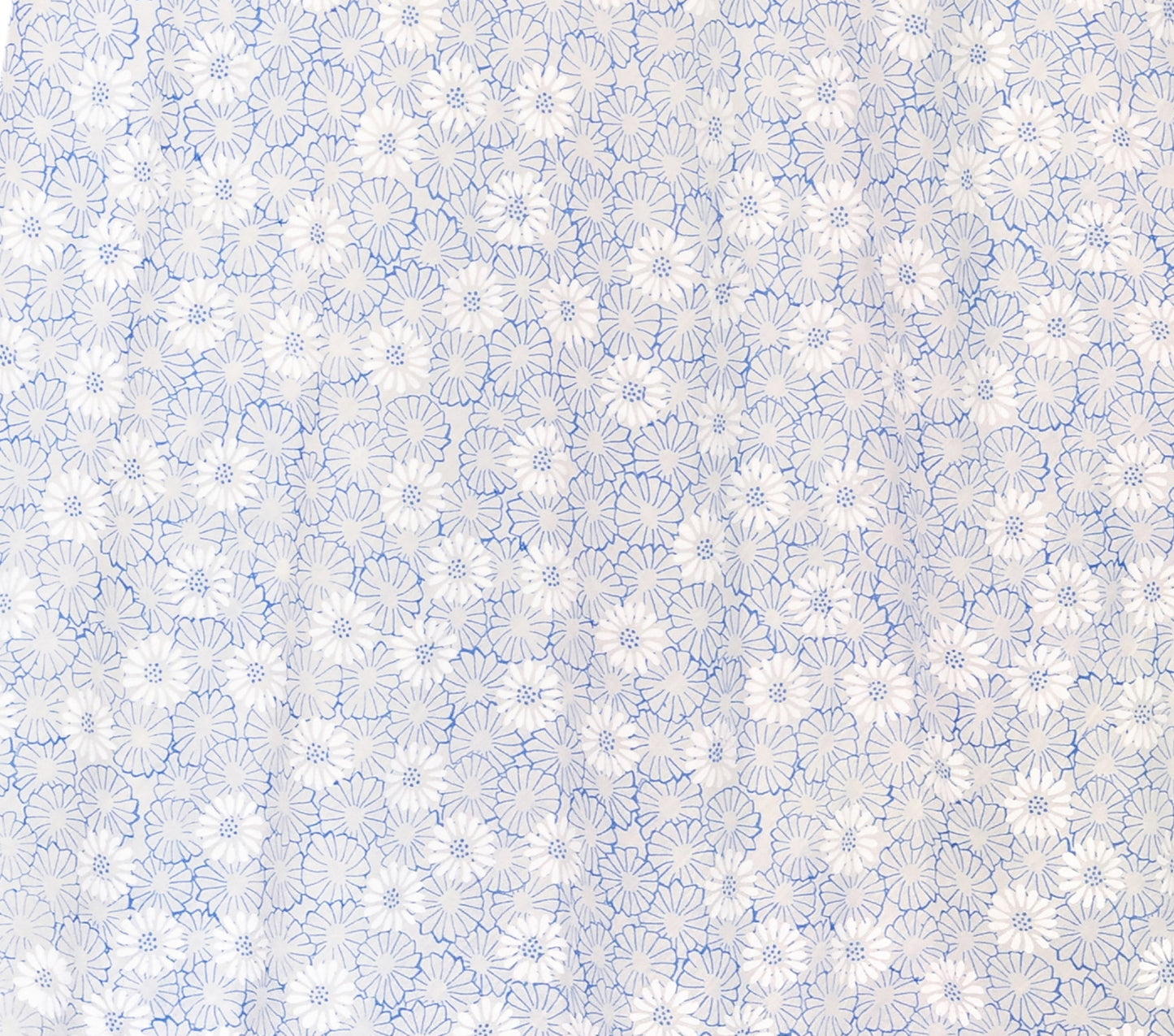 HMD -- THE JANE BLOUSE -- BLUE SUMMER DAISY PRINT