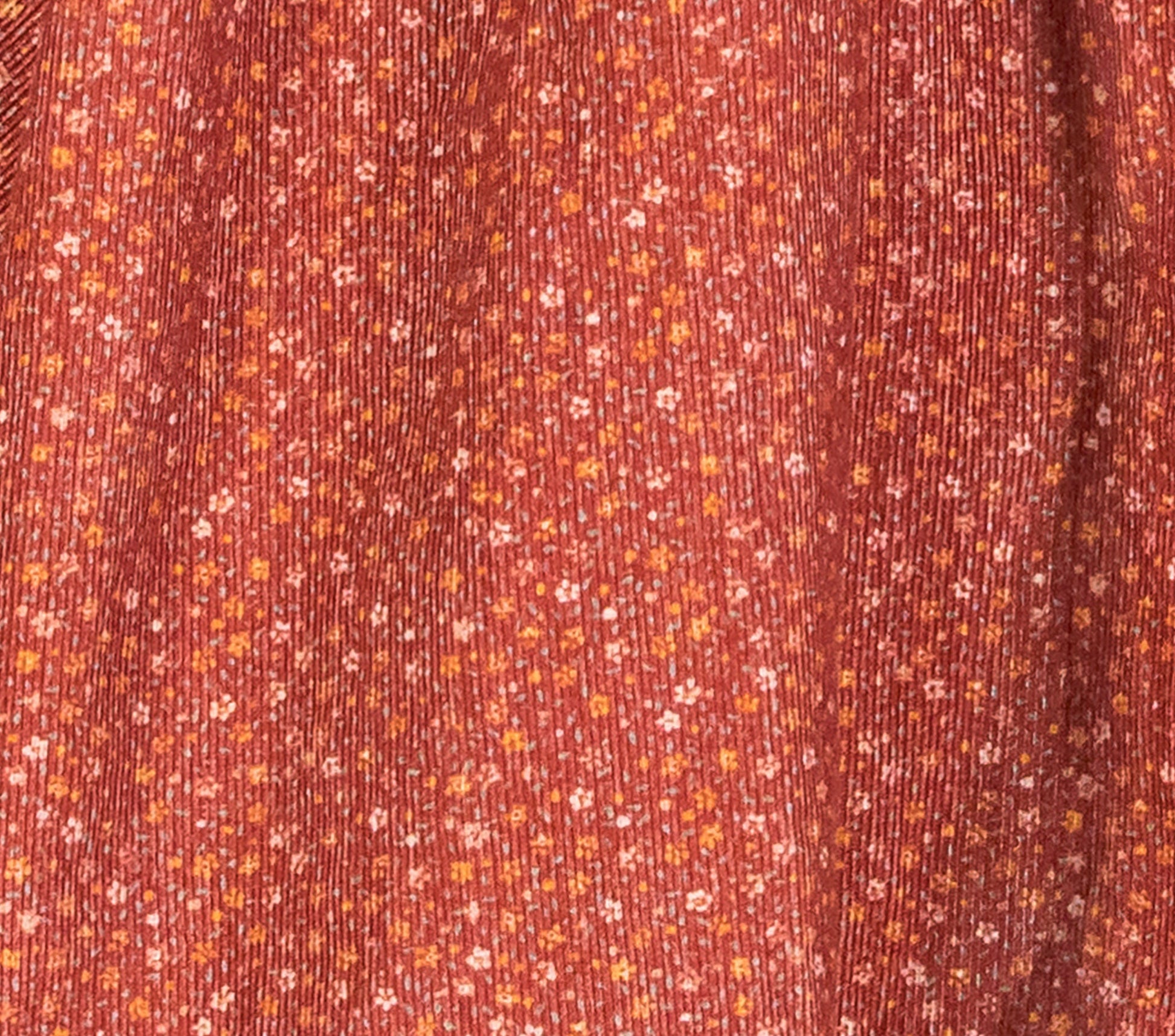 HMD -- MOUNTAIN DRESS -- BURGUNDY CALIFORNIA WILDFLOWER view 4
