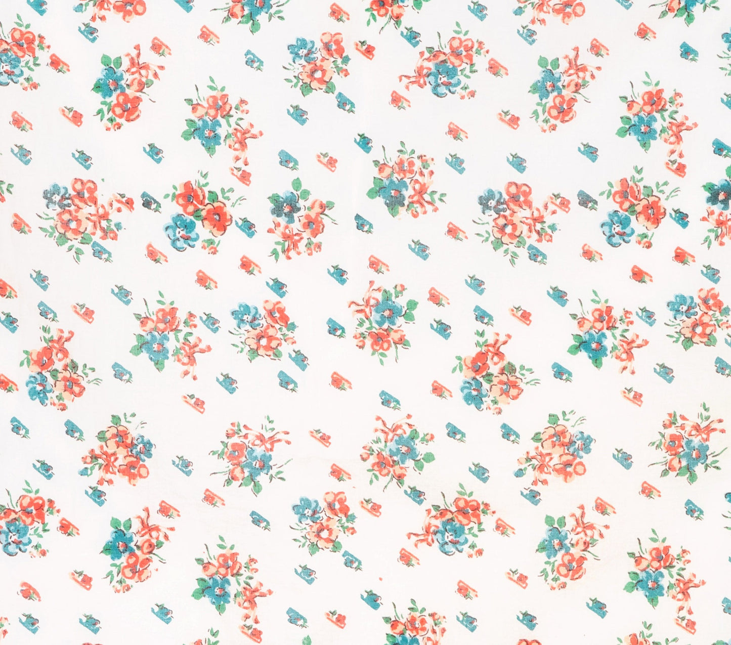 HMD -- ADOBE DRESS -- FLEUR DE ROSETTE PRINT