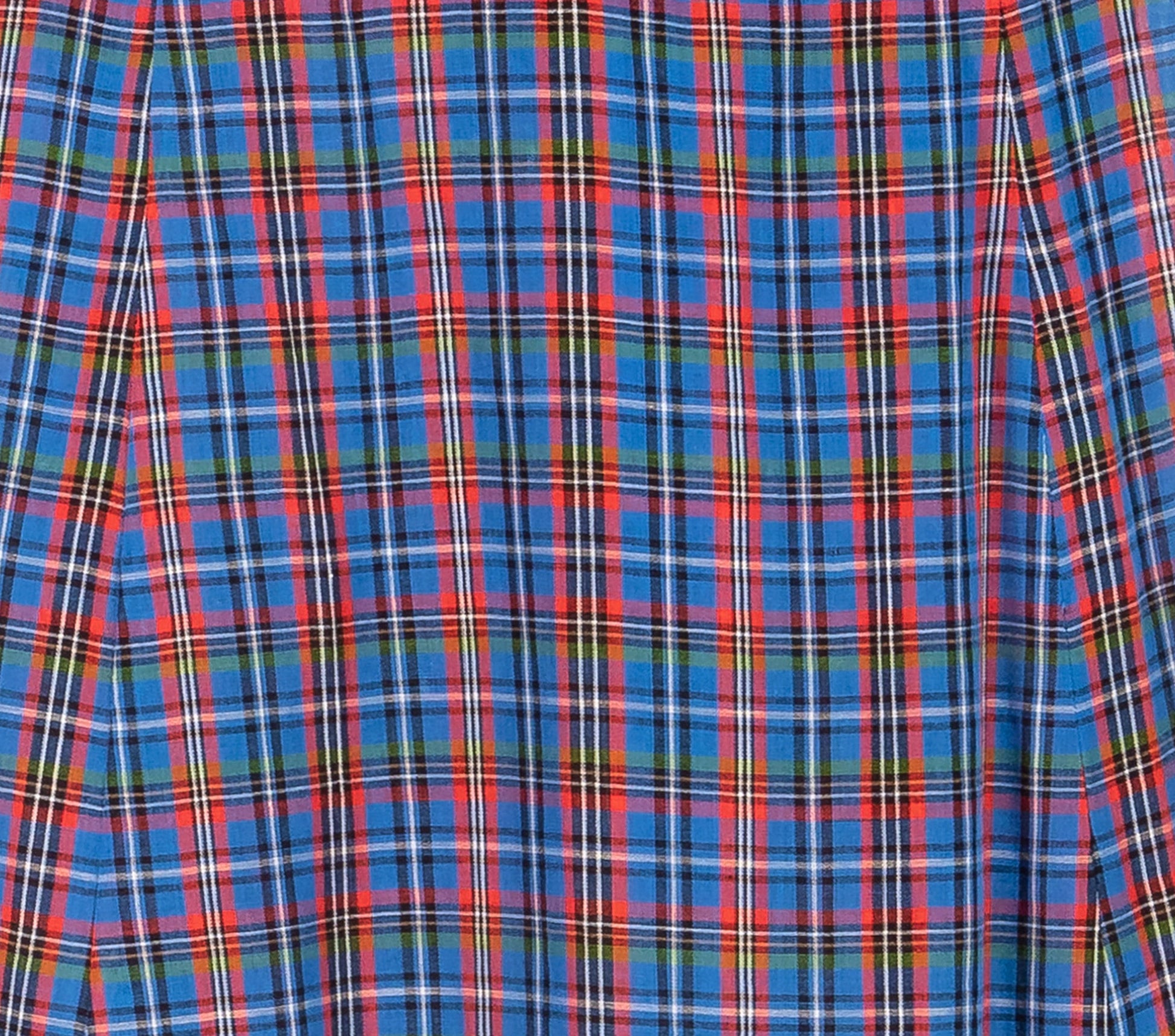 HMD -- THE JANE BLOUSE -- FRENCH PLAID BLUE view 4
