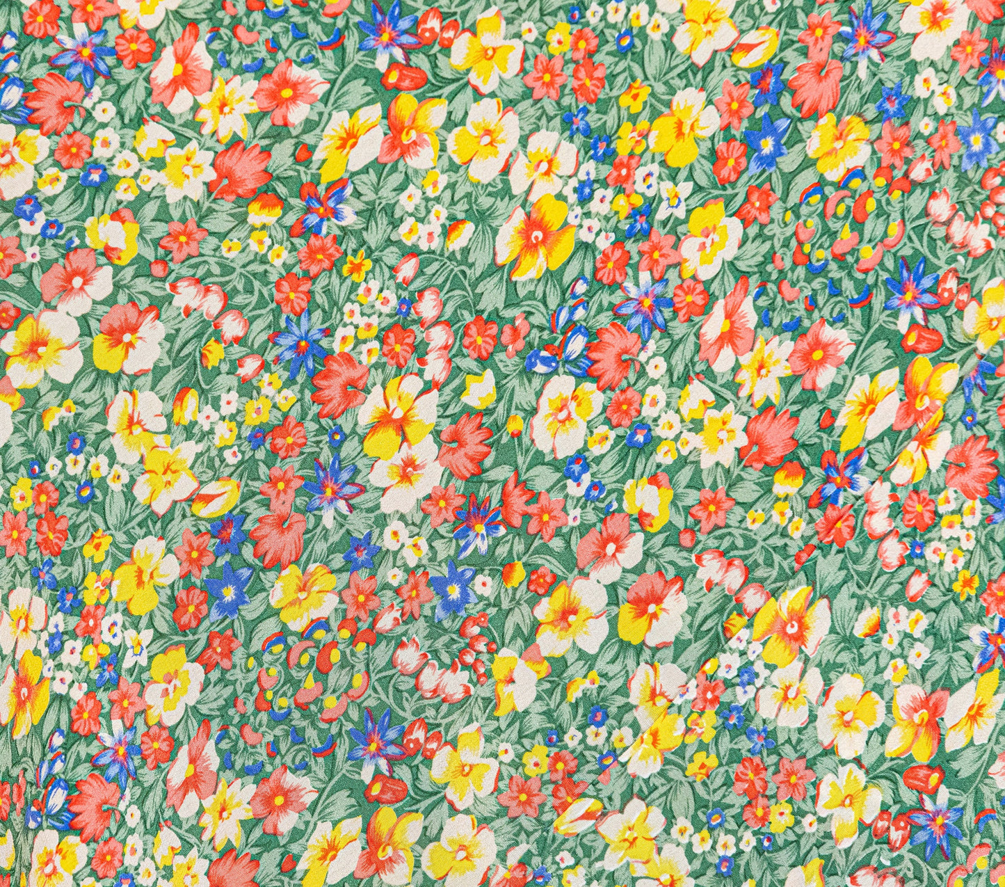 HMD -- LAUREL DRESS -- GREEN VALLEY FLORAL