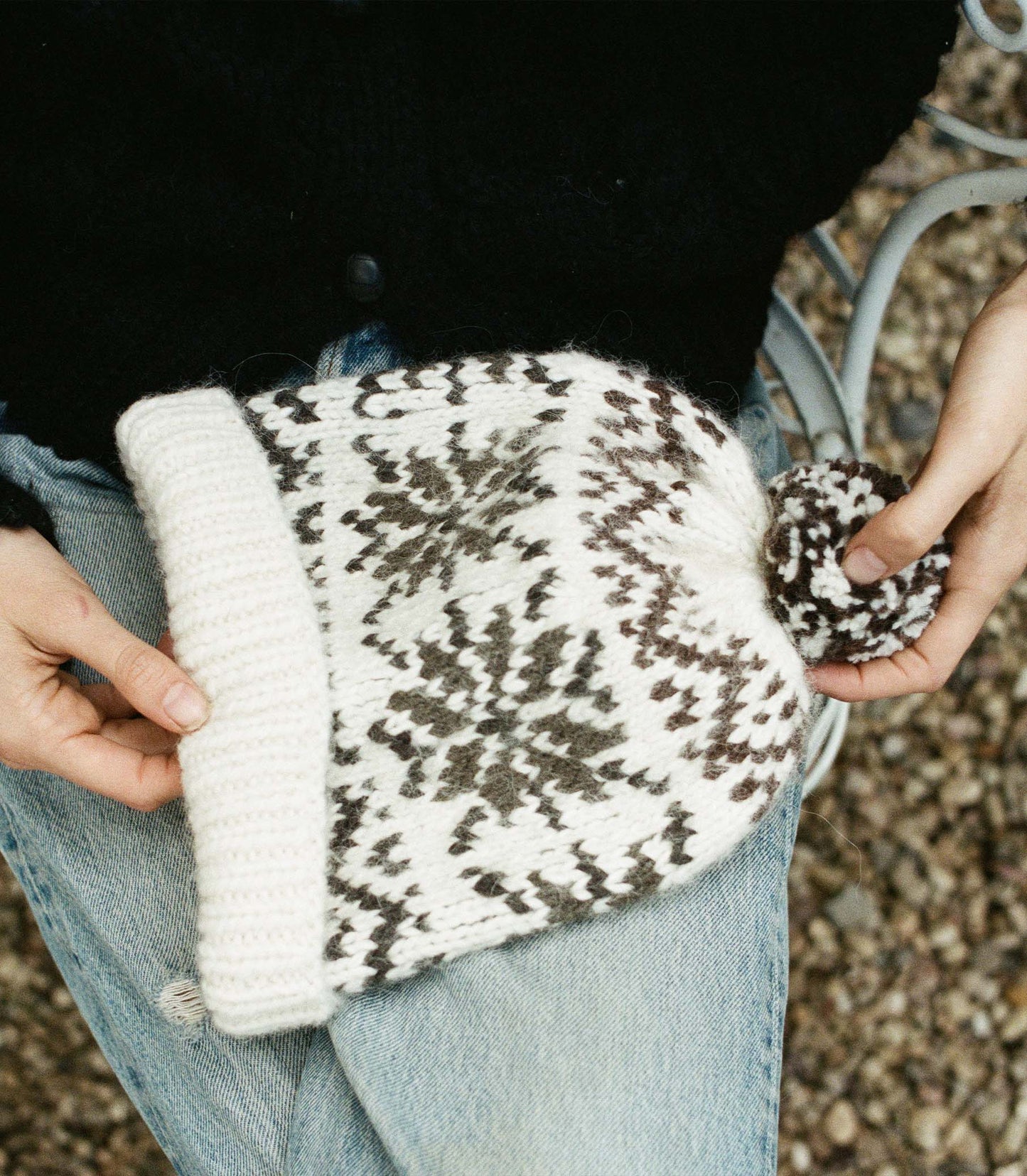 HMD -- SOMMET BEANIE -- ALPS FAIR ISLE