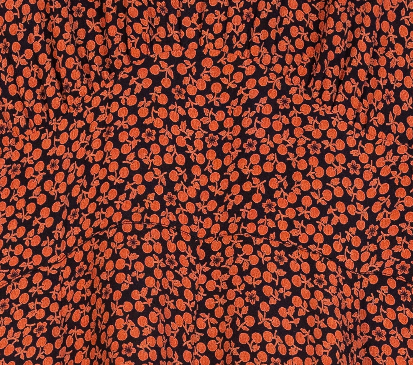 HMD -- CHARLESTON DRESS -- NAVY/RED CHERRY WILLOW