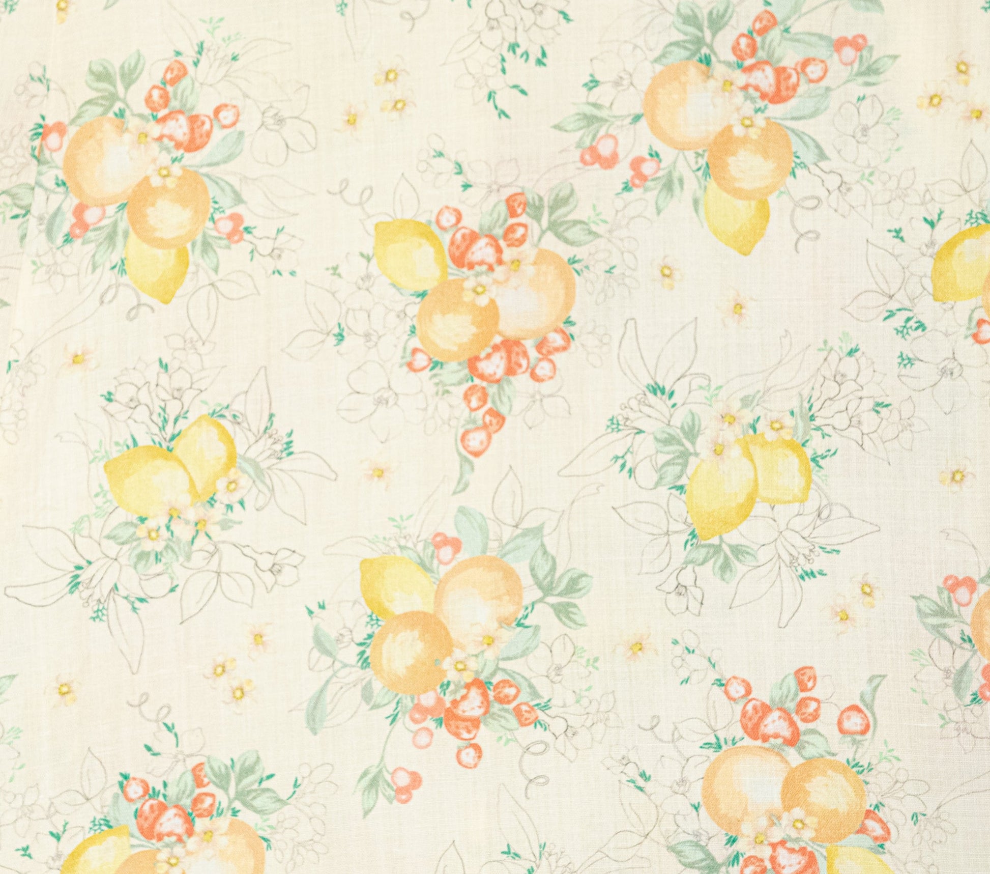 HMD -- WISTERIA DRESS -- ORCHARD BOTANICAL PRINT view 11
