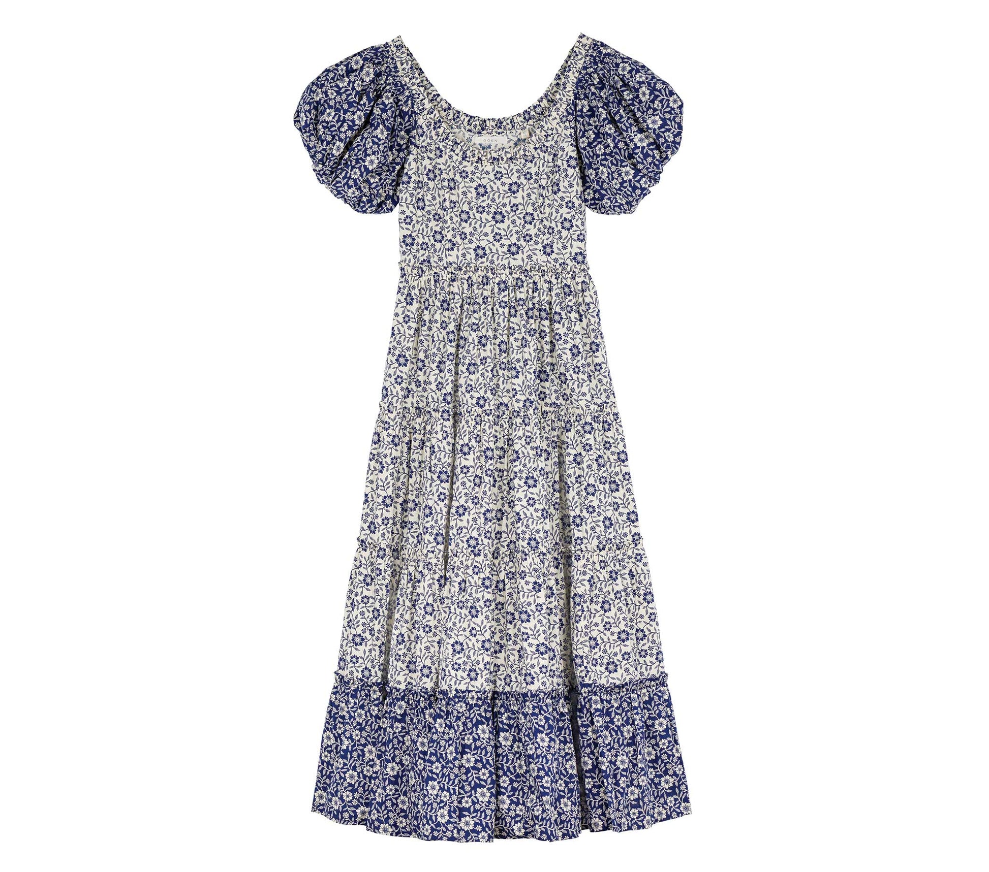HMD -- SIMONETTA DRESS -- JESSAMINE CALICO PATCHWORK view 8
