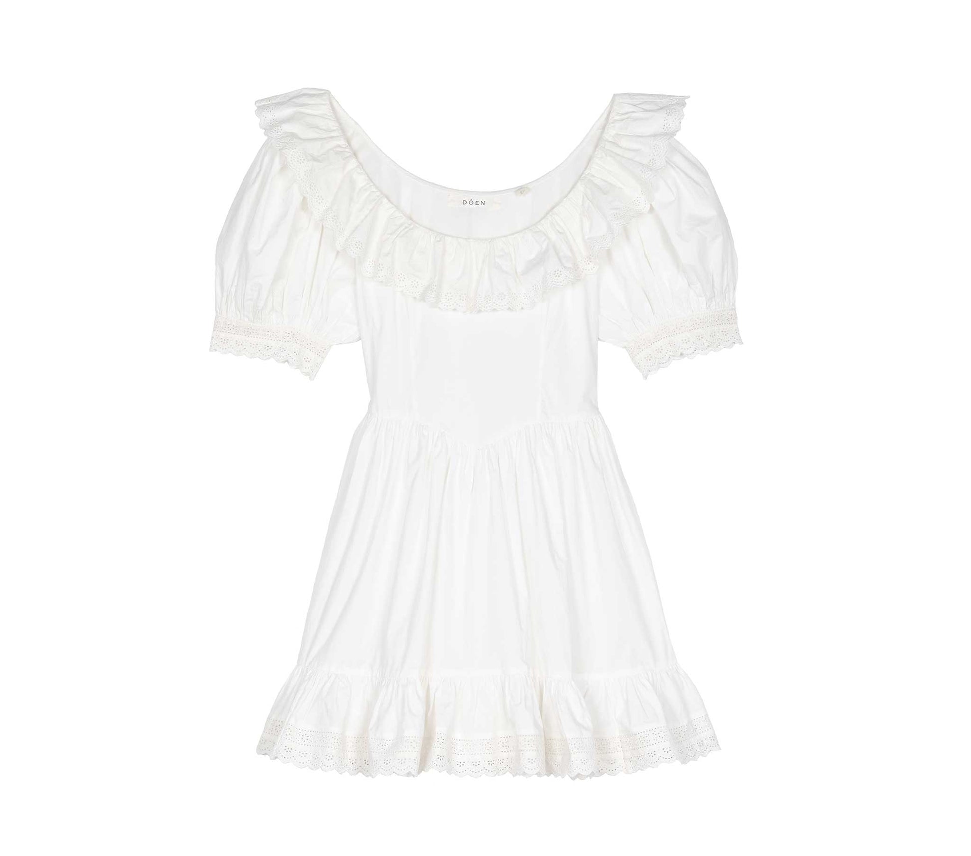HMD -- WINNIE DRESS -- POWDER view 3
